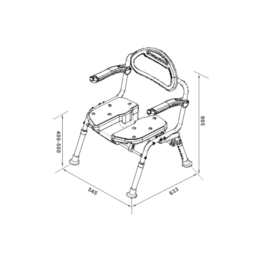 43-2-YJL-8933-13 洗澡椅